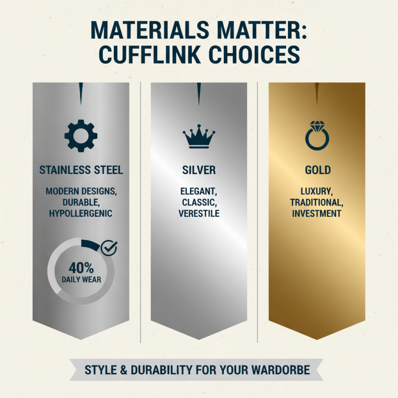 How to Choose Stylish Cufflinks For Men Easily?
