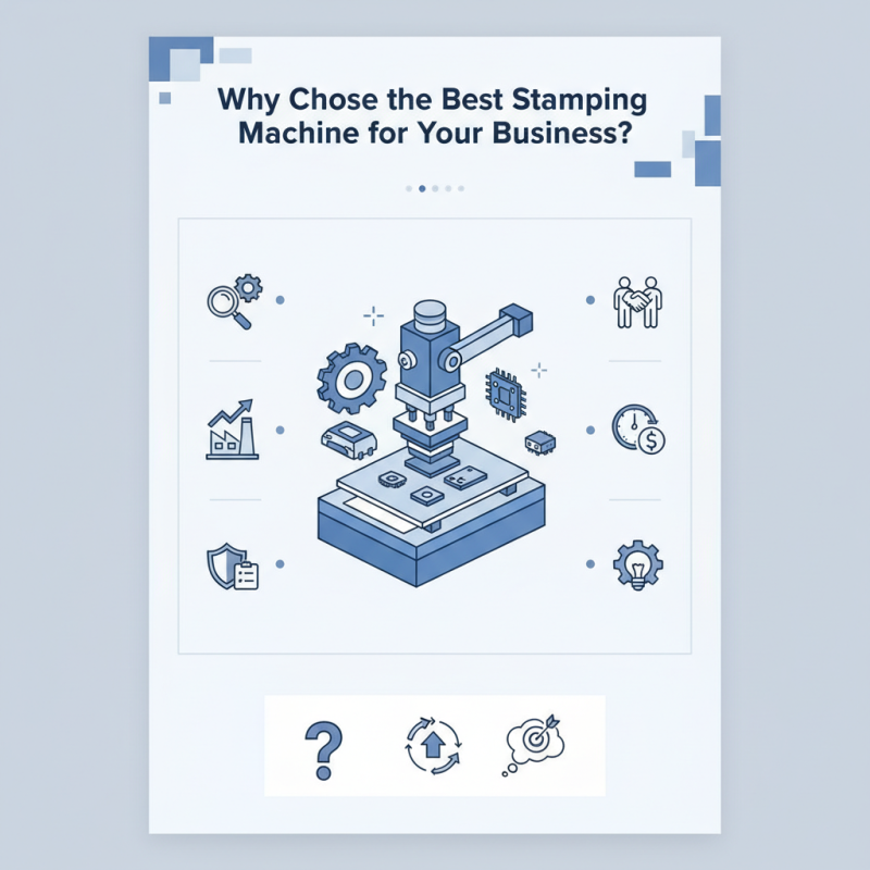 Why Choose the Best Stamping Machine for Your Business?
