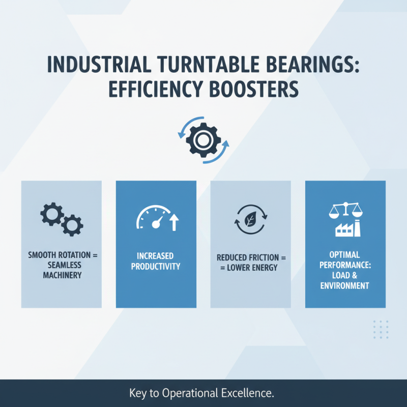 Top Tips for Choosing Industrial Turntable Bearings for Efficiency?