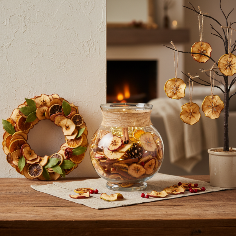 How to Use Dried Apple Slices for Stunning Home Decor?