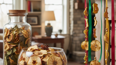 Best Ideas for Using Dried Apple Slices in Home Decoration?