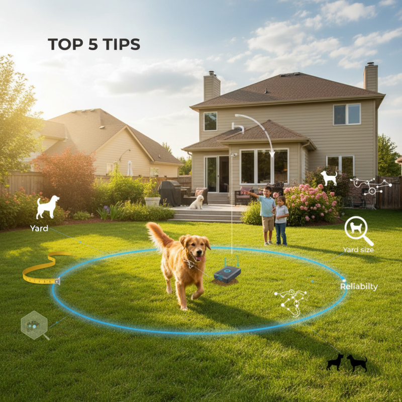 Top 5 Tips for Choosing the Best Wireless Dog Fence?
