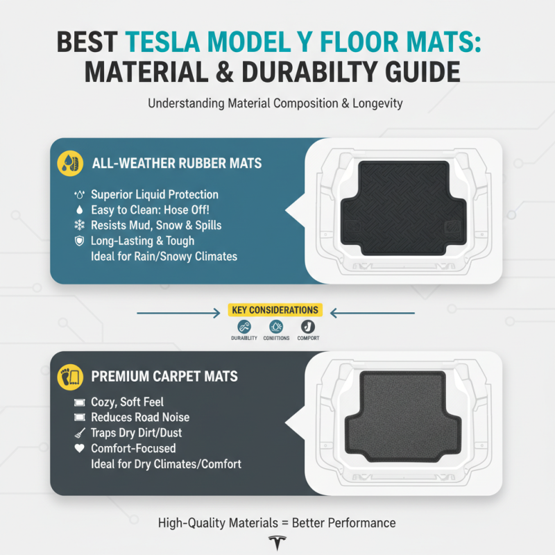 Best Tesla Model Y Floor Mats Do They Fit All Weather Conditions?