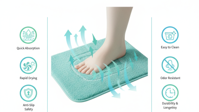 Best Fast Drying Bathroom Mat for Quick Turnaround Use?
