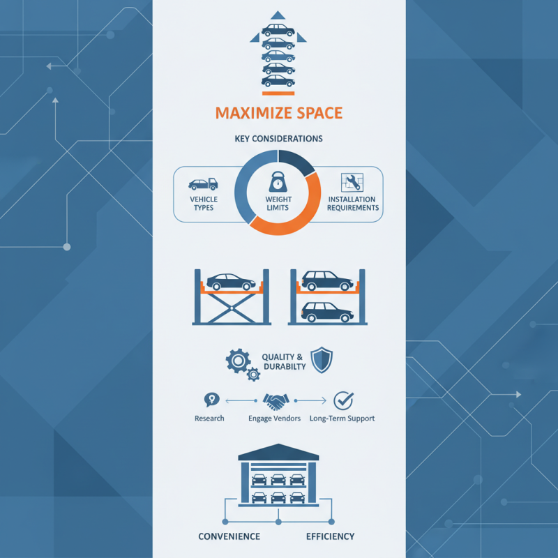 Best Parking Lift Solutions for Your Needs How to Choose?