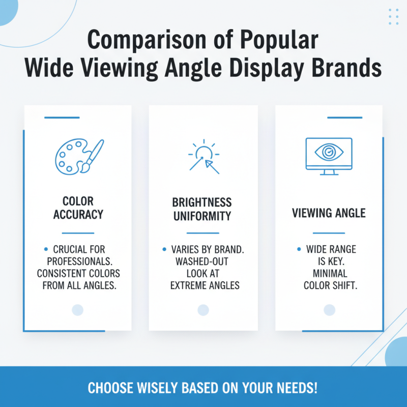 Top Wide Viewing Angle Displays for Optimal Visual Experience?