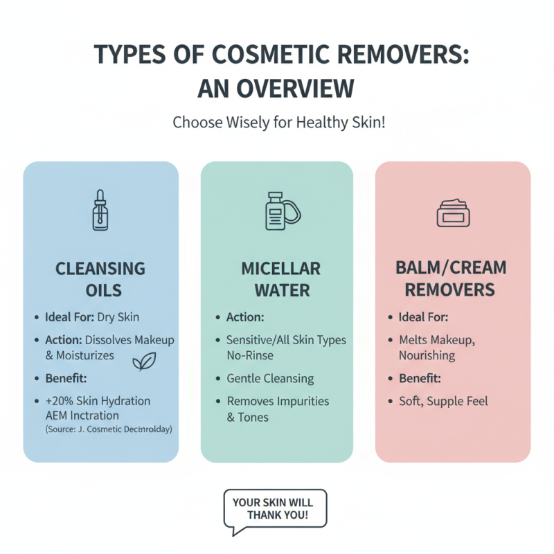 How to Choose the Best Cosmetic Remover for Your Skin Type?