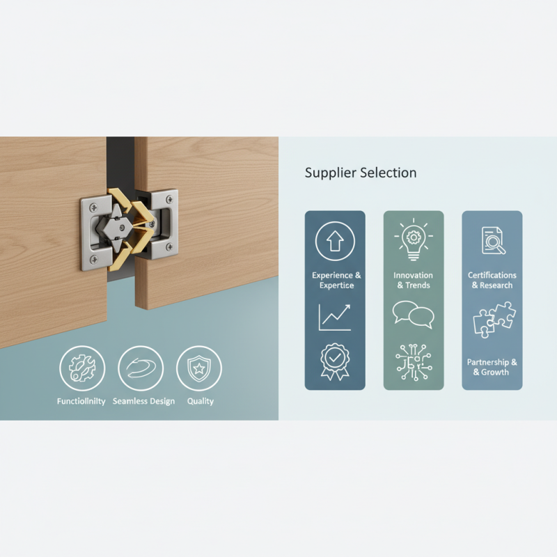 Top Hidden Sliding Hinges Supplier for Your Global Sourcing Needs?