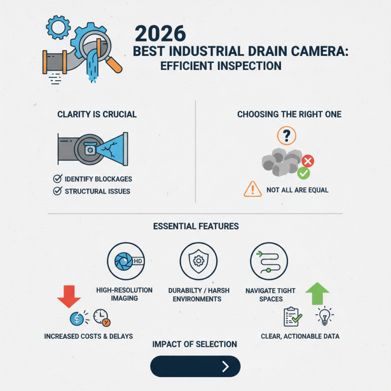 2026 Best Industrial Drain Camera for Efficient Inspection?