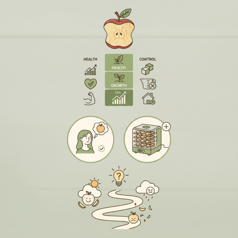 Why Choose Chewy Dried Apples from a Dehydrator for Snacks?