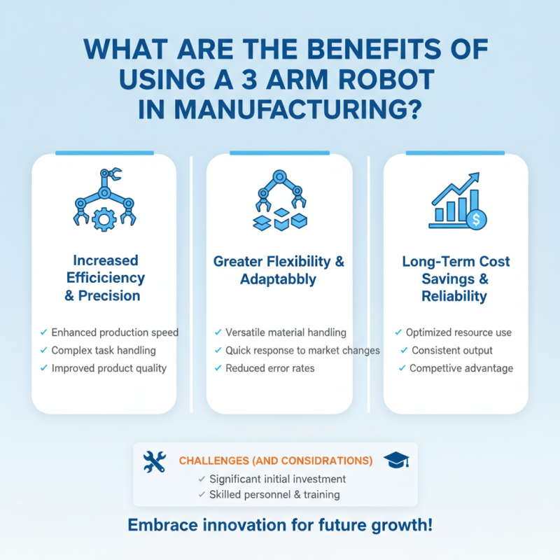 What Are the Benefits of Using a 3 Arm Robot in Manufacturing?