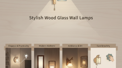 Discover Stylish Wood Glass Wall Lamps for Your Home Lighting?