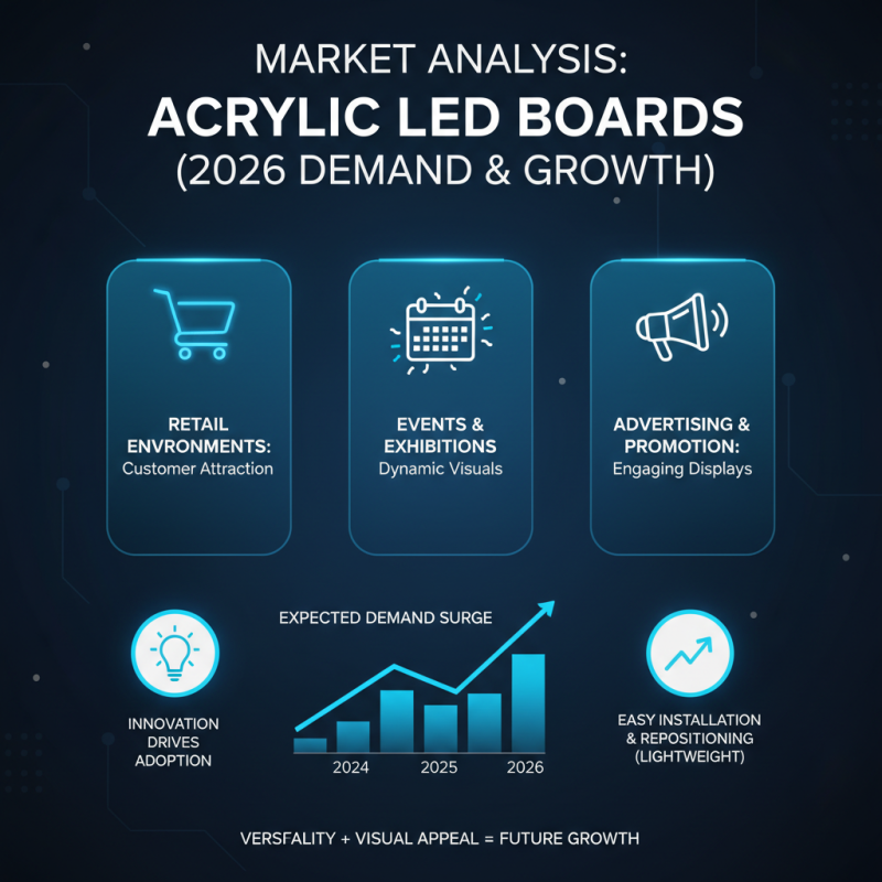 2026 Top Trends in Acrylic Led Board Design and Usage Questions