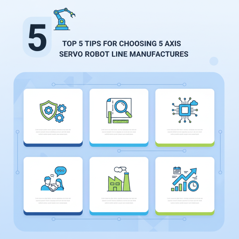Top 5 Tips for Choosing 5 Axis Servo Robot Line Manufacturers?