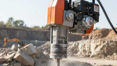How to Choose the Best Gasoline Rock Drilling Machine?