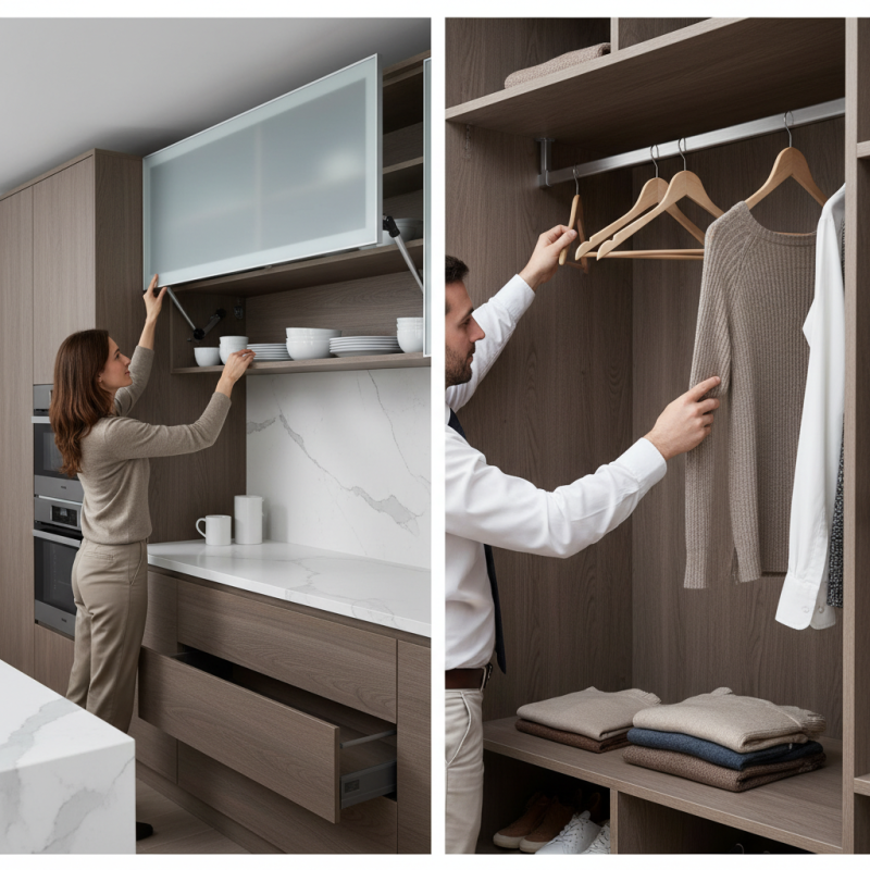 How to Choose and Install Pneumatic Cabinet Door Lift and Wardrobe Tube Support?