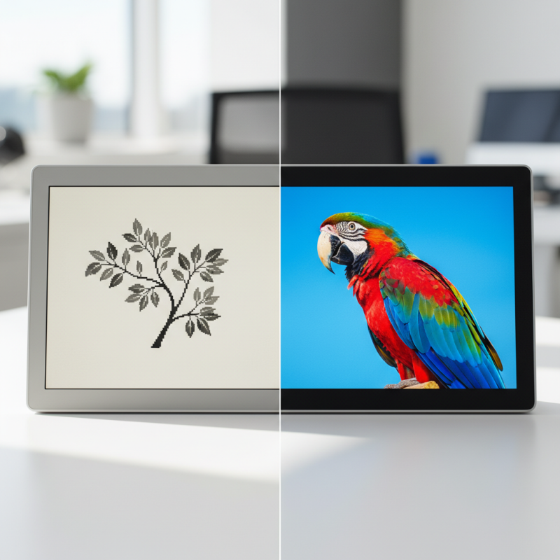 Top 10 Tips for Choosing E Paper Display vs LCD Display Modules?