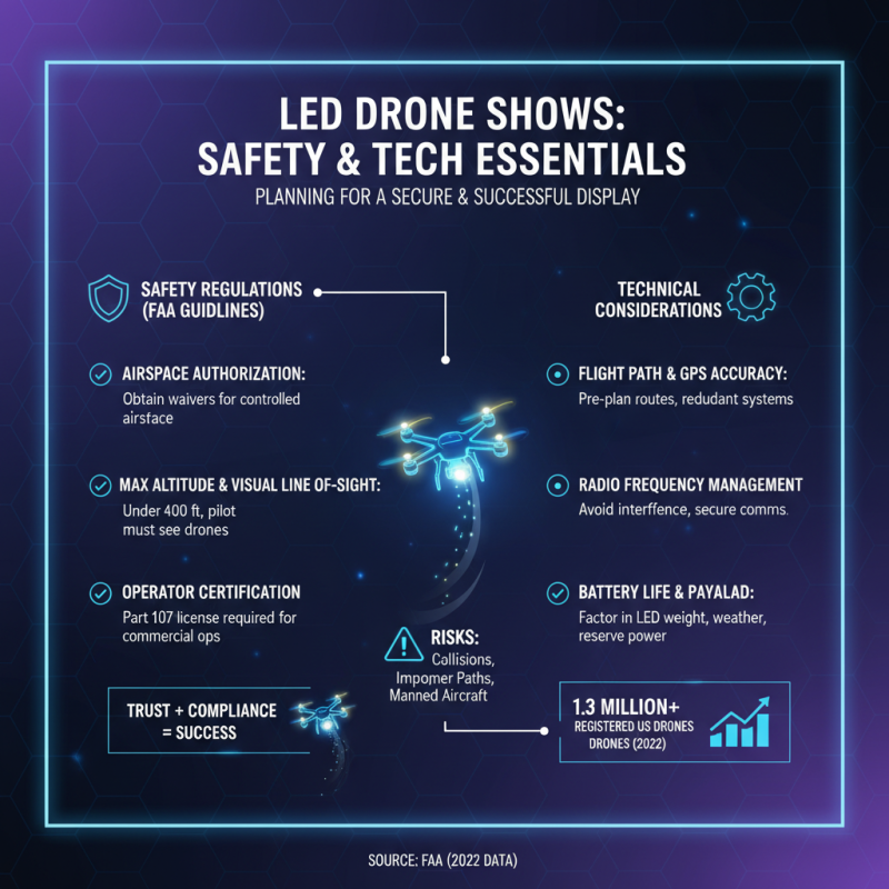Top Tips for Organizing a Stunning Led Drone Show?