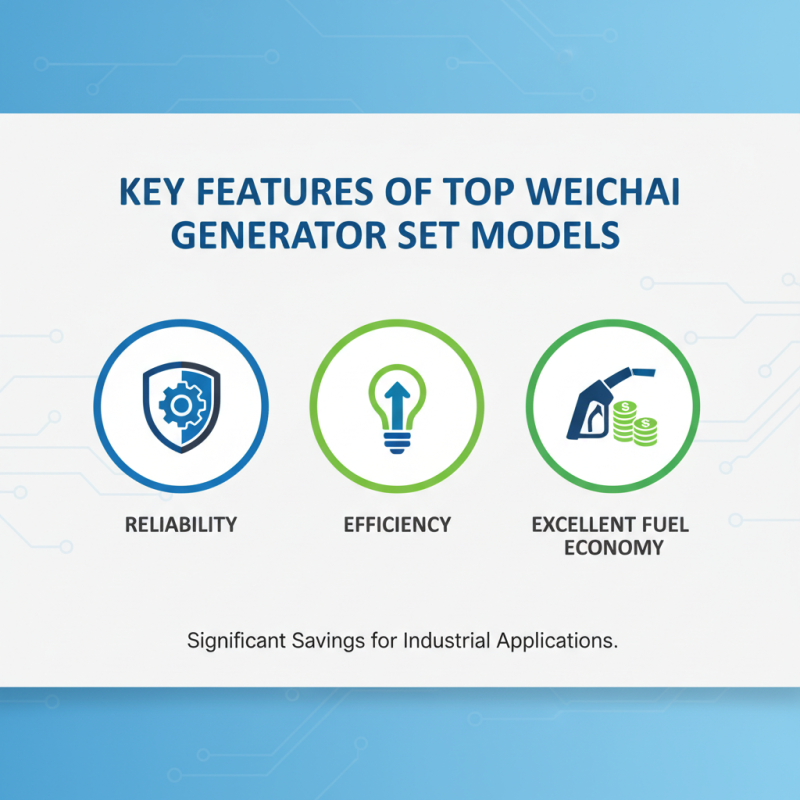 Top Weichai Generator Set Models for Your Power Needs?
