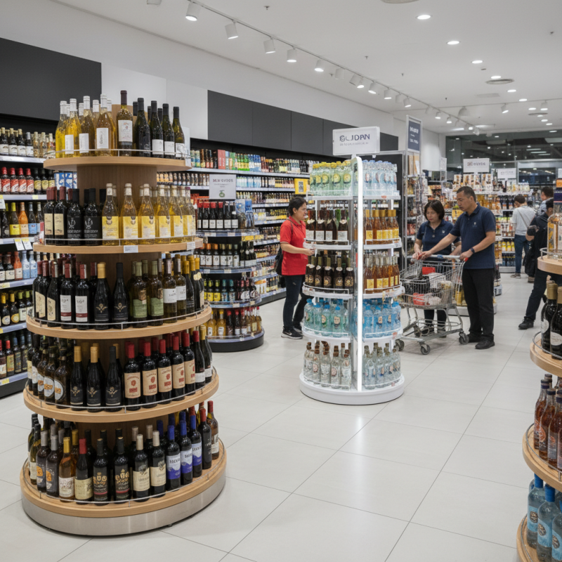 China Top Bottle Display Rack for Global Procurement Needs?