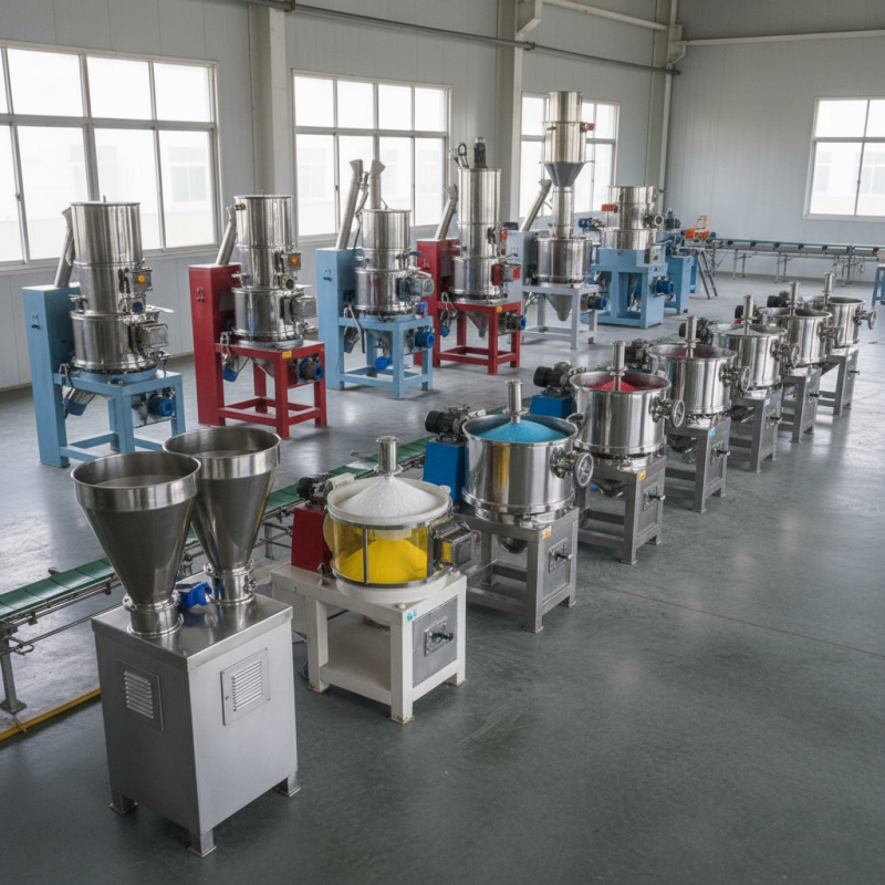 Top 10 Powder Mixer Machines for Efficient Production Solutions?