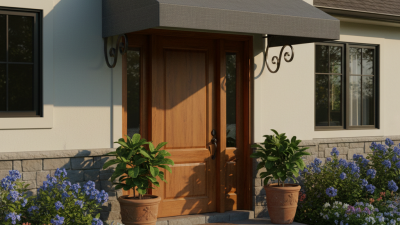 Why Choose Door Canopy Awning for Your Home Protection?