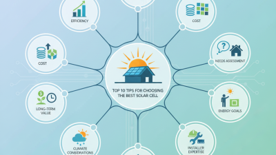 Top 10 Tips for Choosing the Best Solar Cell for Your Needs?