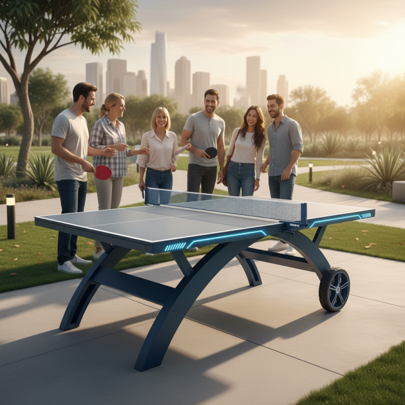 2026 Top Foldable Ping Pong Table Outdoor for Worldwide Buyers?
