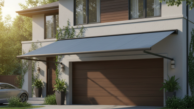 How to Choose the Best Garage Awning for Your Home?