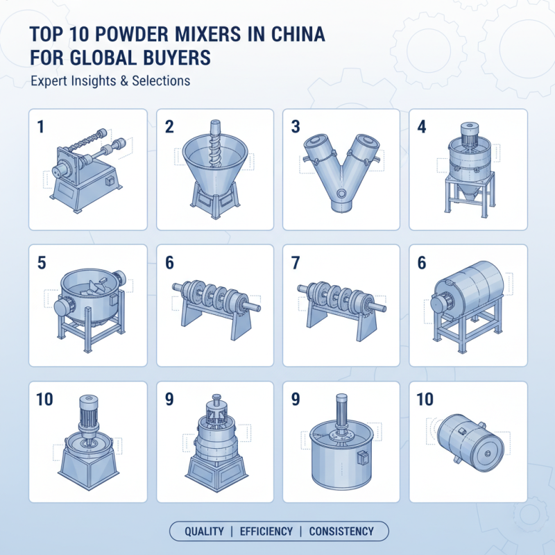 Top 10 Powder Mixers in China for Global Buyers?