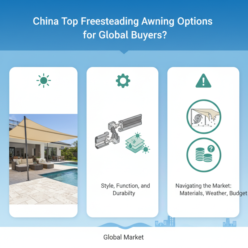 China Top Freestanding Awning Options for Global Buyers?