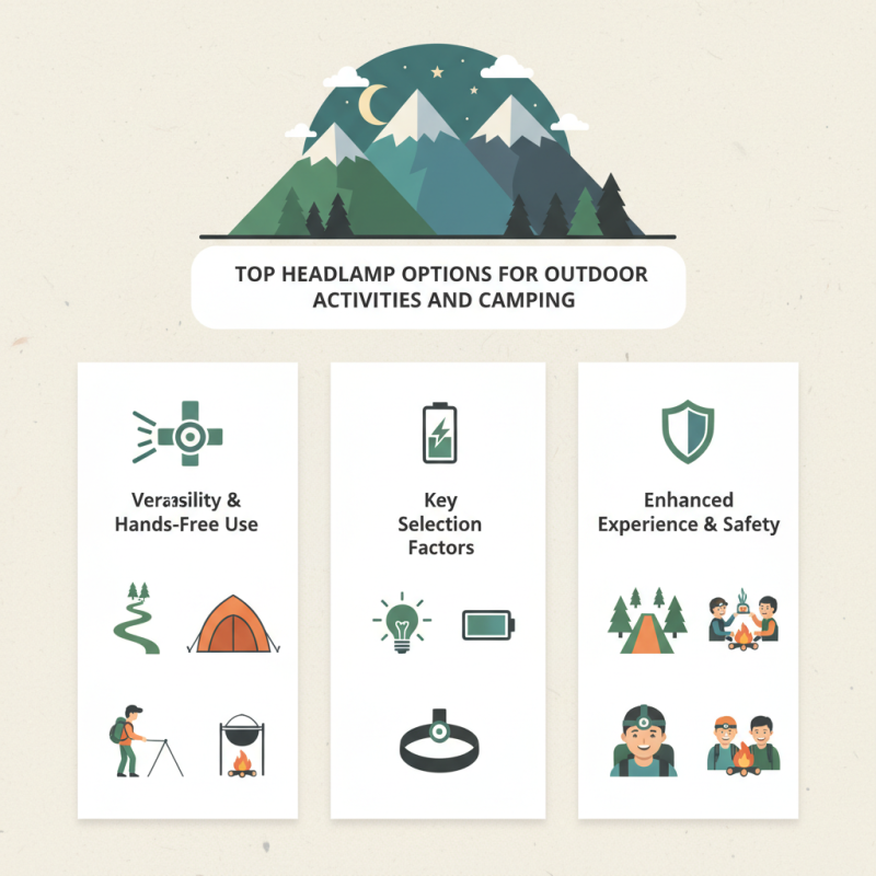 Top 10 Headlamp Options for Outdoor Activities and Camping?