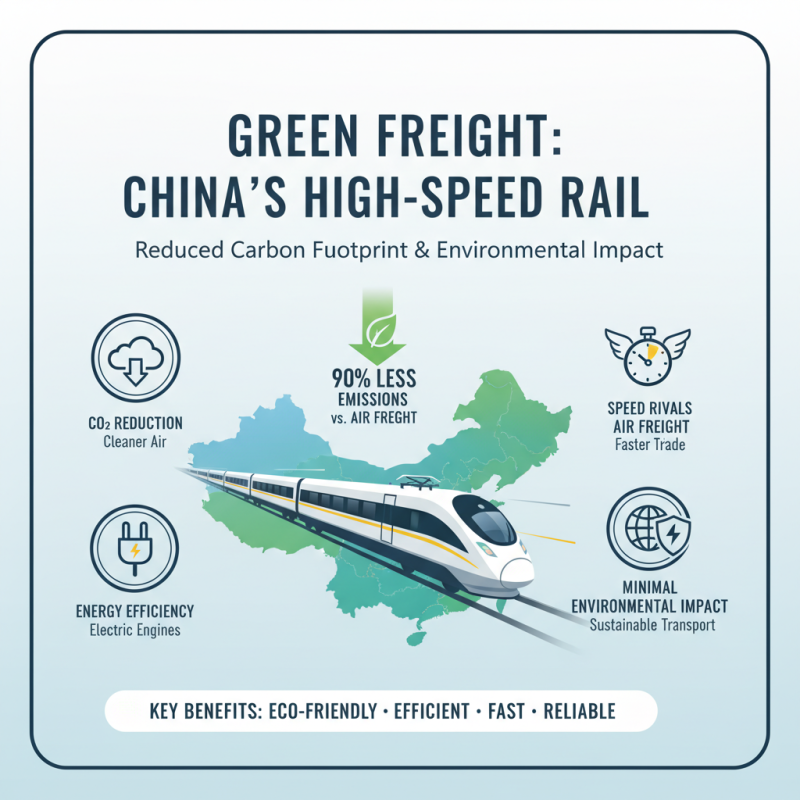 What Are the Benefits of China High Speed Goods Train for Trade?