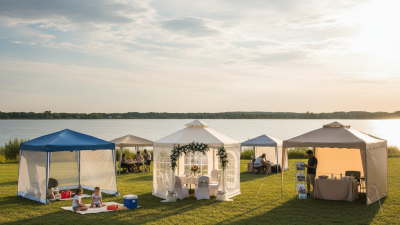 Top 2026 Pop Up Gazebo Tent Options for Global Buyers?