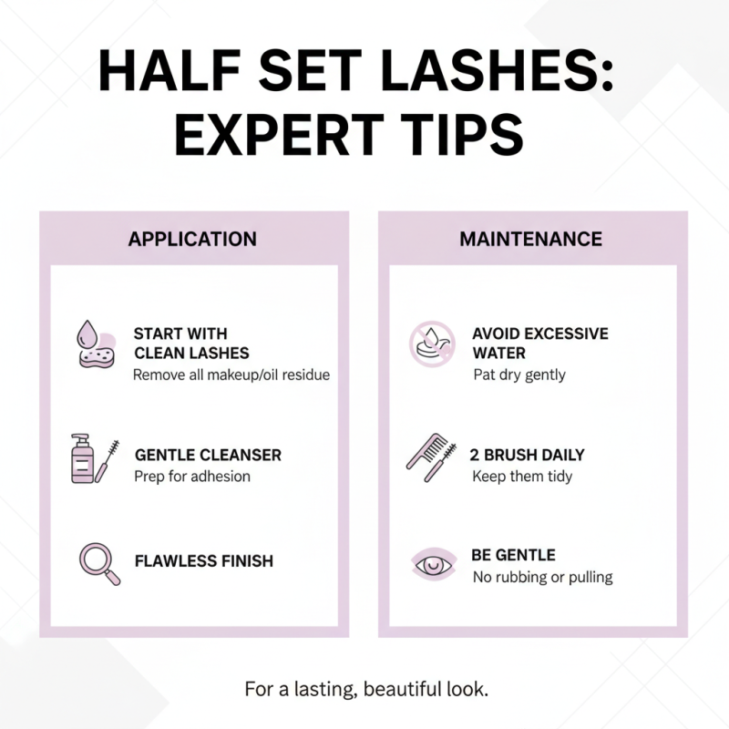 Best Half Set Lashes for Stunning Looks This Season?
