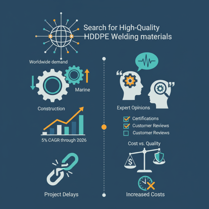 Where to Buy High Quality Hdpe Welding Materials Worldwide?
