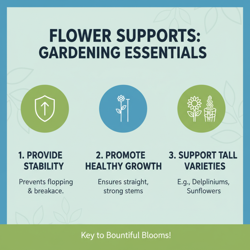 Why You Need Tall Flower Supports for Your Garden Growth?