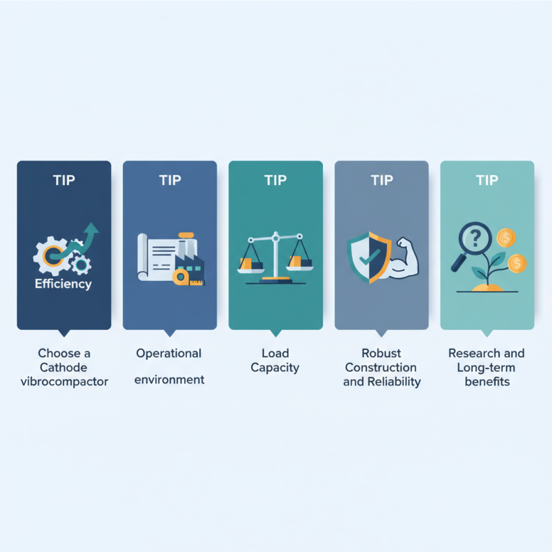 Top 5 Tips for Choosing a Cathode Vibrocompactor?