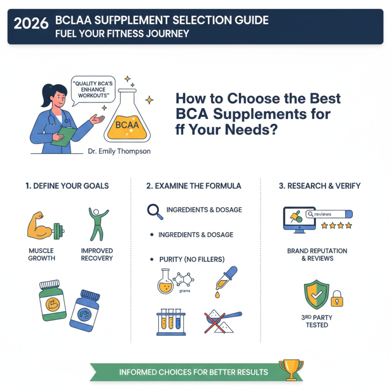 2026 How to Choose the Best BCAA Supplements for Your Needs?