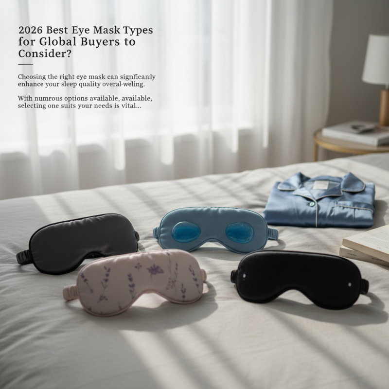 2026 Best Eye Mask Types for Global Buyers to Consider?