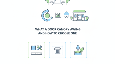 What is a Door Canopy Awning and How to Choose One?