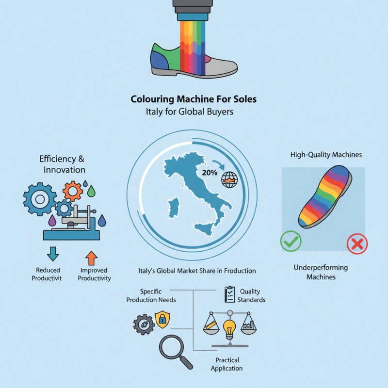 Top Colouring Machines for Soles in Italy for Global Buyers?