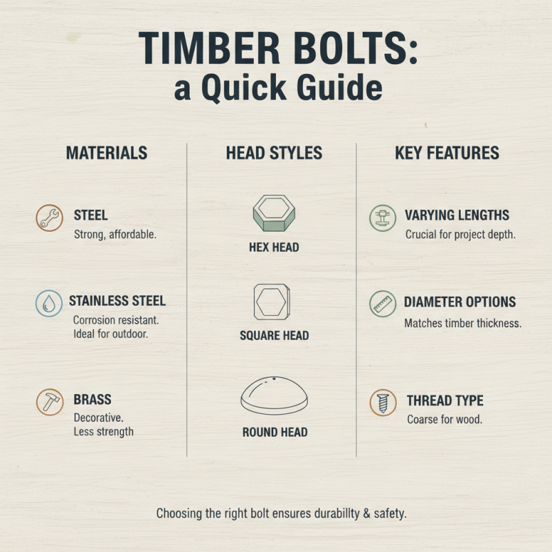 How to Choose the Right Timber Bolts for Your Projects?