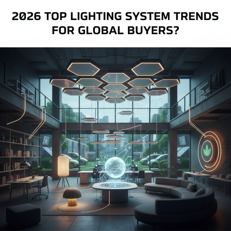 2026 Top Lighting System Trends for Global Buyers?