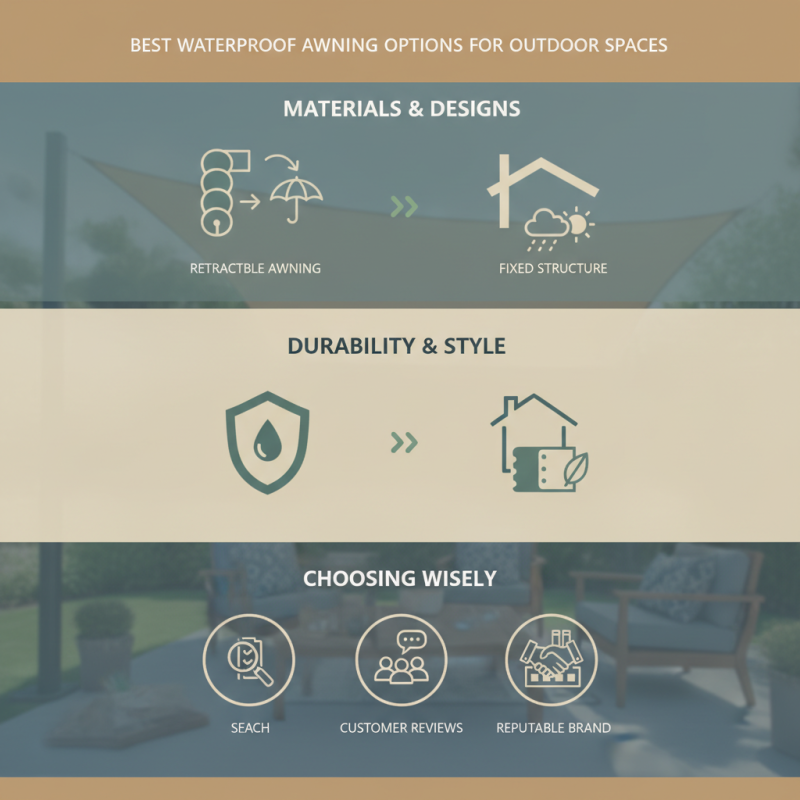 Best Waterproof Awning Options for Outdoor Spaces?