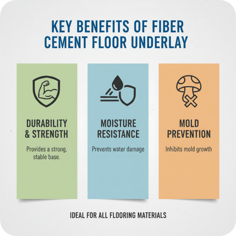 What is Fiber Cement Floor Underlay and Its Benefits for Buyers?