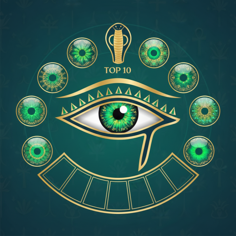 Top 10 Cleopatra Green Eye Contact Lenses You Should Buy?