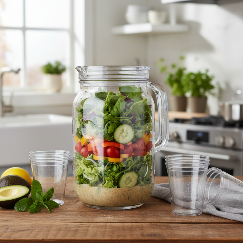 What is a Plastic Mason Jar Pitcher and Its Benefits?