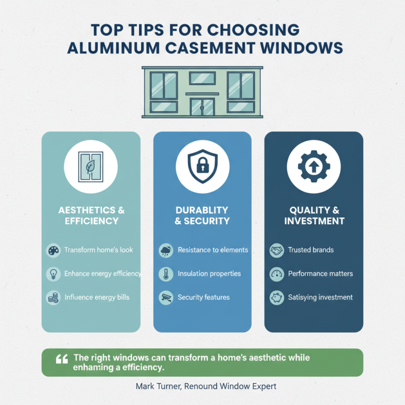 Top Tips for Choosing Aluminium Casement Windows for Your Home?