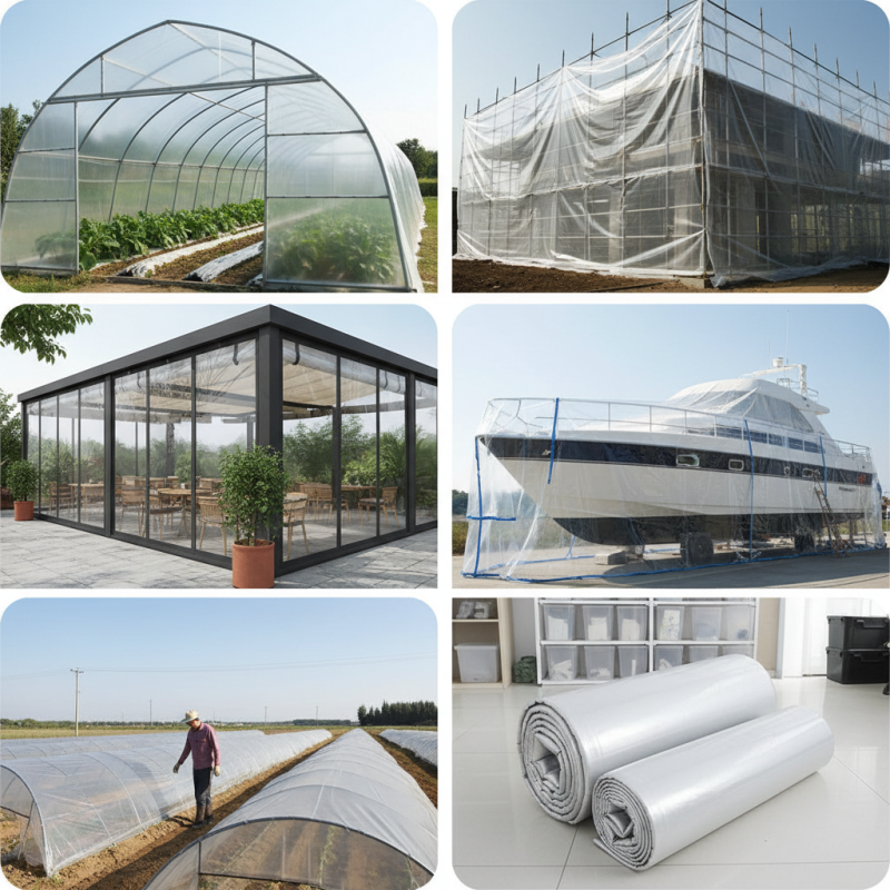 Top 10 Uses for Clear PVC Tarpaulin in Various Industries?